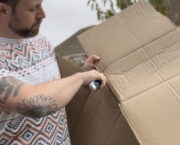 Three ways to reuse festive cardboard in the garden