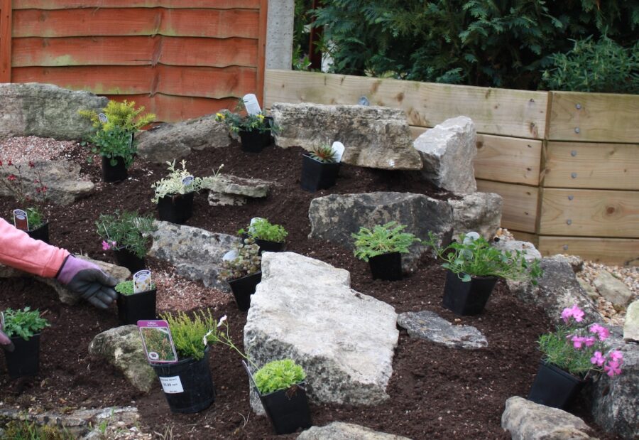 How To Create An Alpine Rockery