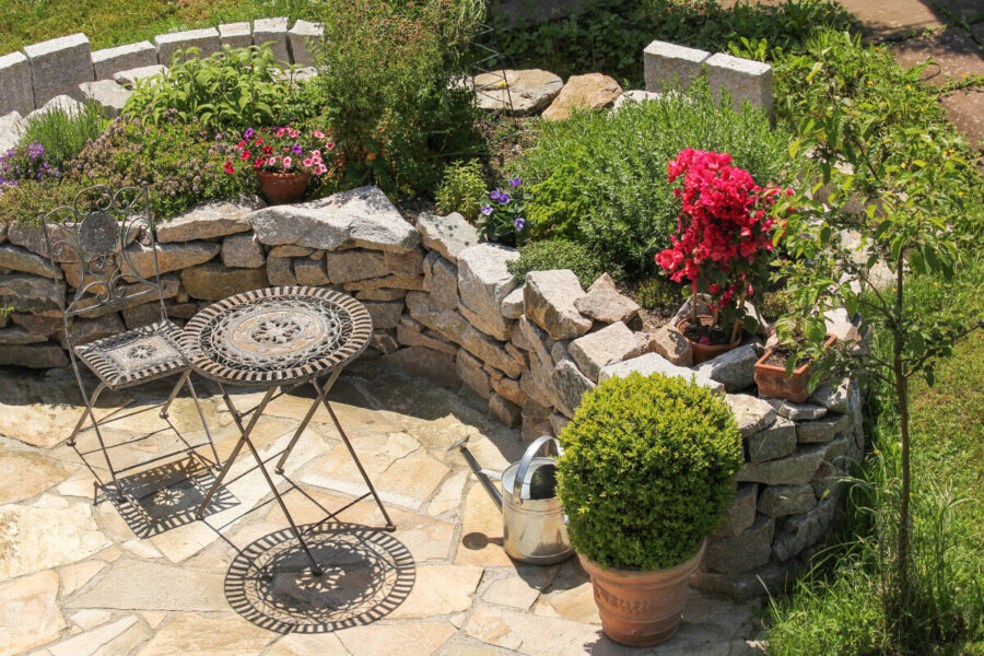 Five ways to use stone in the garden